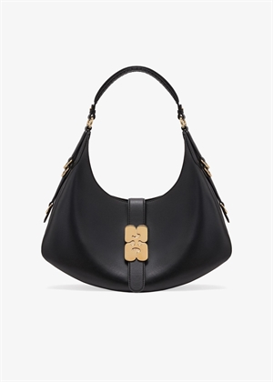 Kat small Gold bag Sort A6998 Ganni 